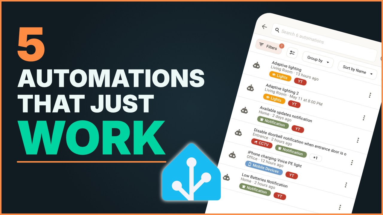 5 Practical Home Assistant Automations That Just Work